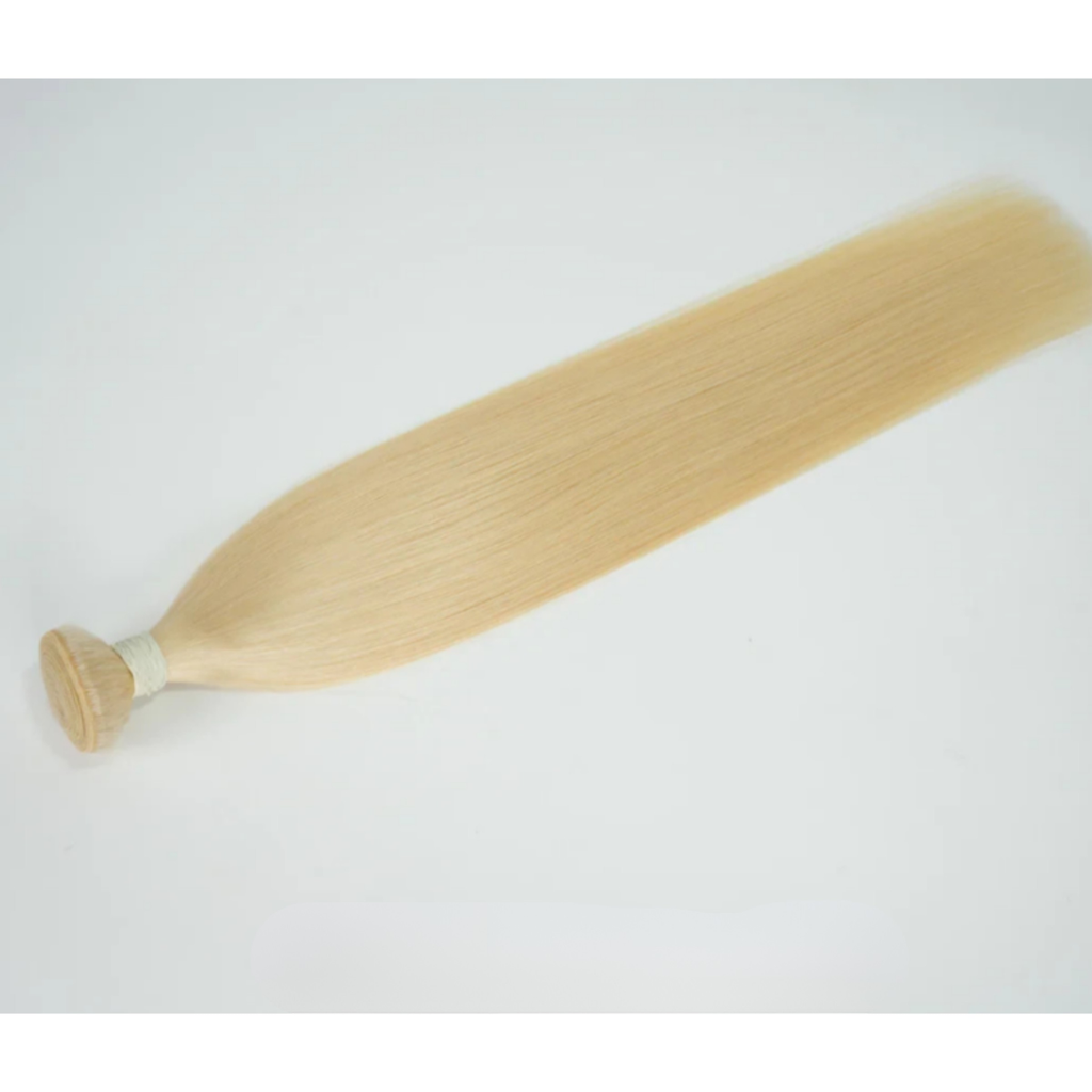 #613 Raw Hair Straight Bundle Weft Unprocessed 100% Human Hair Thick & Soft