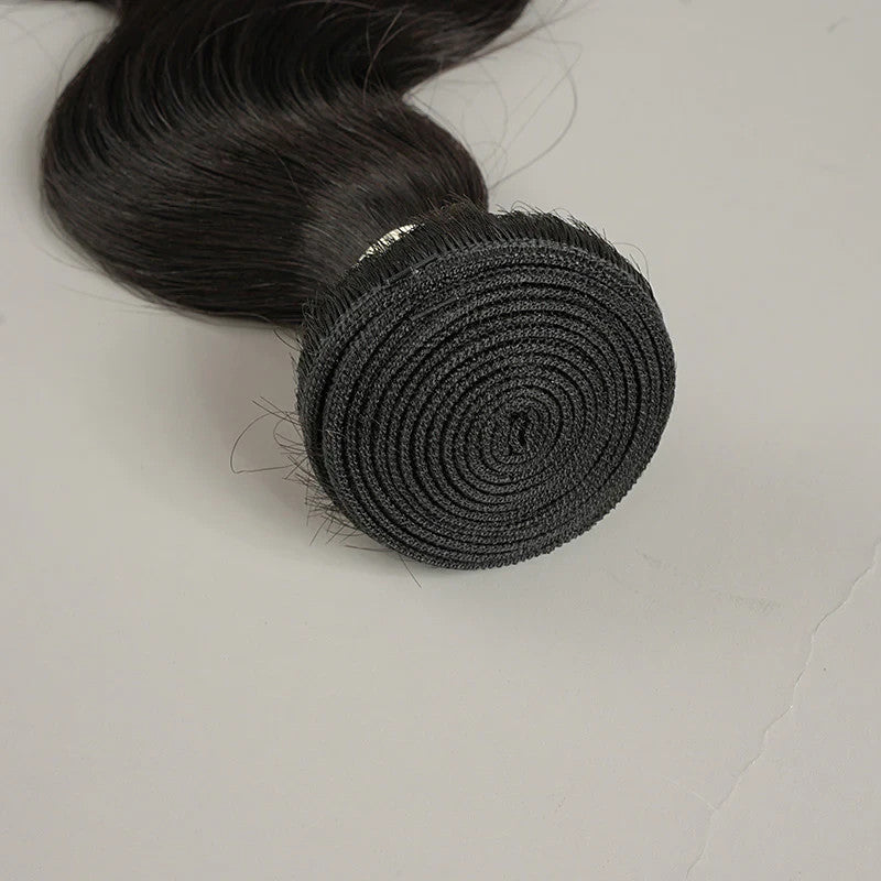 Body Wave Raw Hair Bundles Weft Weave 100% Human Hair Unprocessed Hair Extension
