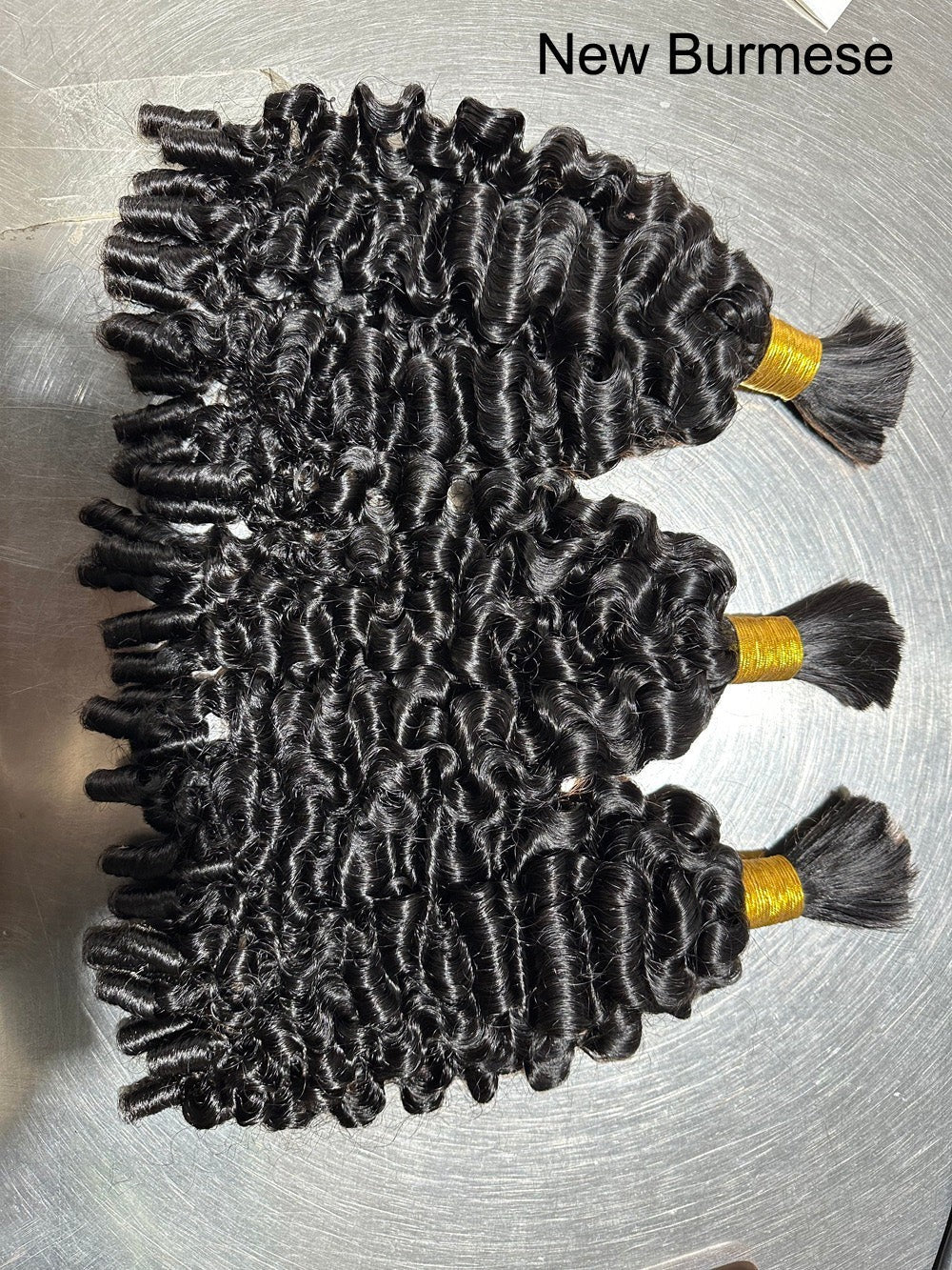 Curly Hair Weftless Bulk Hair 9A Virgin Human Hair For Boho Braided Hair
