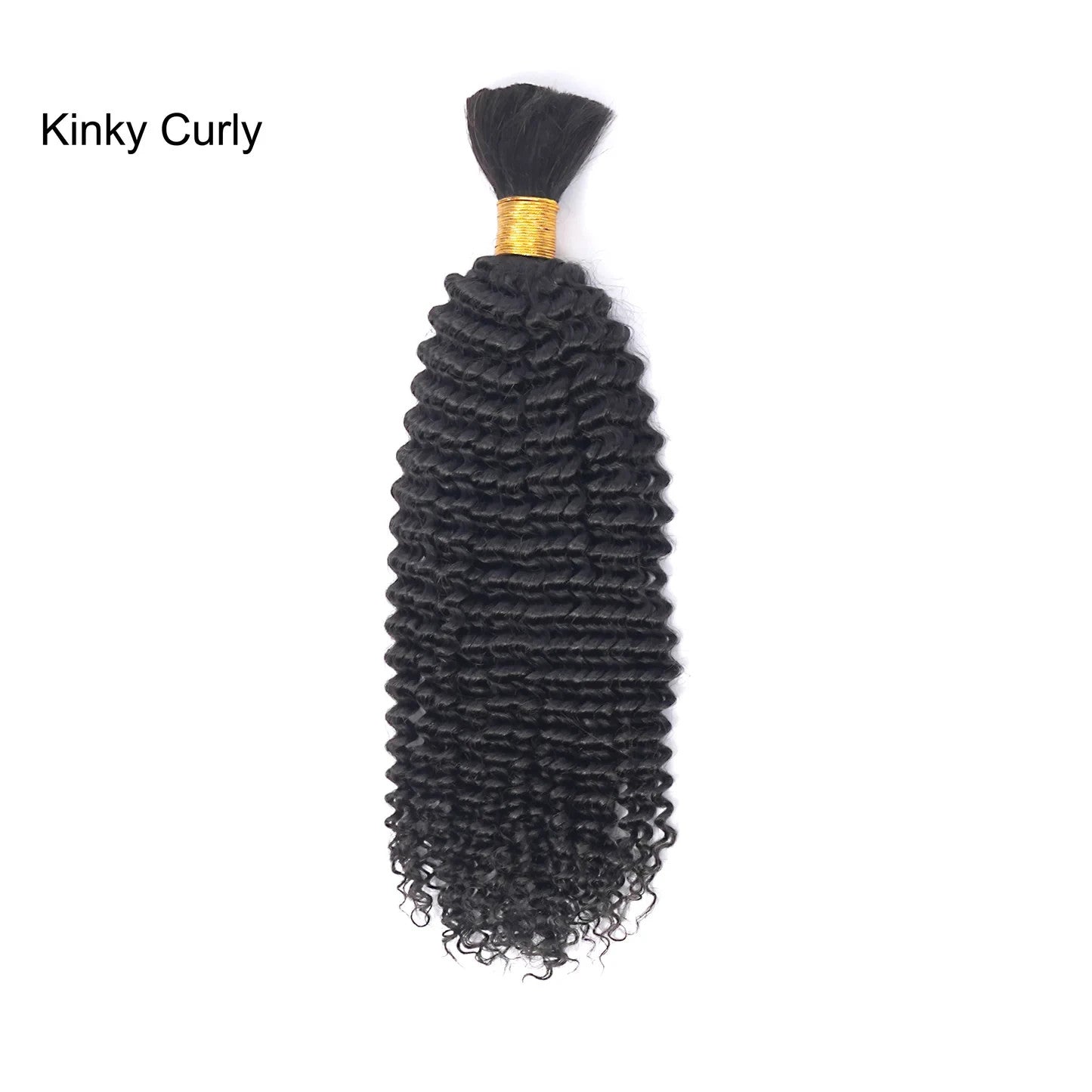 Curly Hair Weftless Bulk Hair 9A Virgin Human Hair For Boho Braided Hair