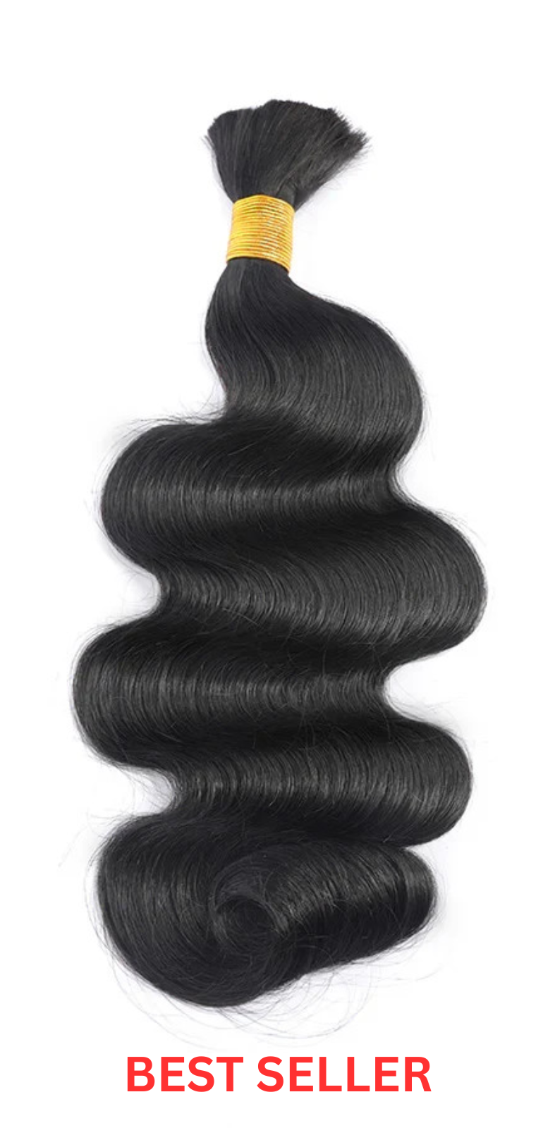 Body Wave 100% Virgin Human Hair Weave Bulk For Braiding No Weft Natural Black