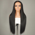 9A Straight Wigs 5×5 Transparent Lace Wig/5×5 HD Lace Wig Natural Black