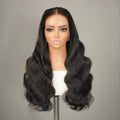 9A Body Wave Wigs 7×4 Transparent Lace Wig / 7×4 HD Lace Wig Human Hair