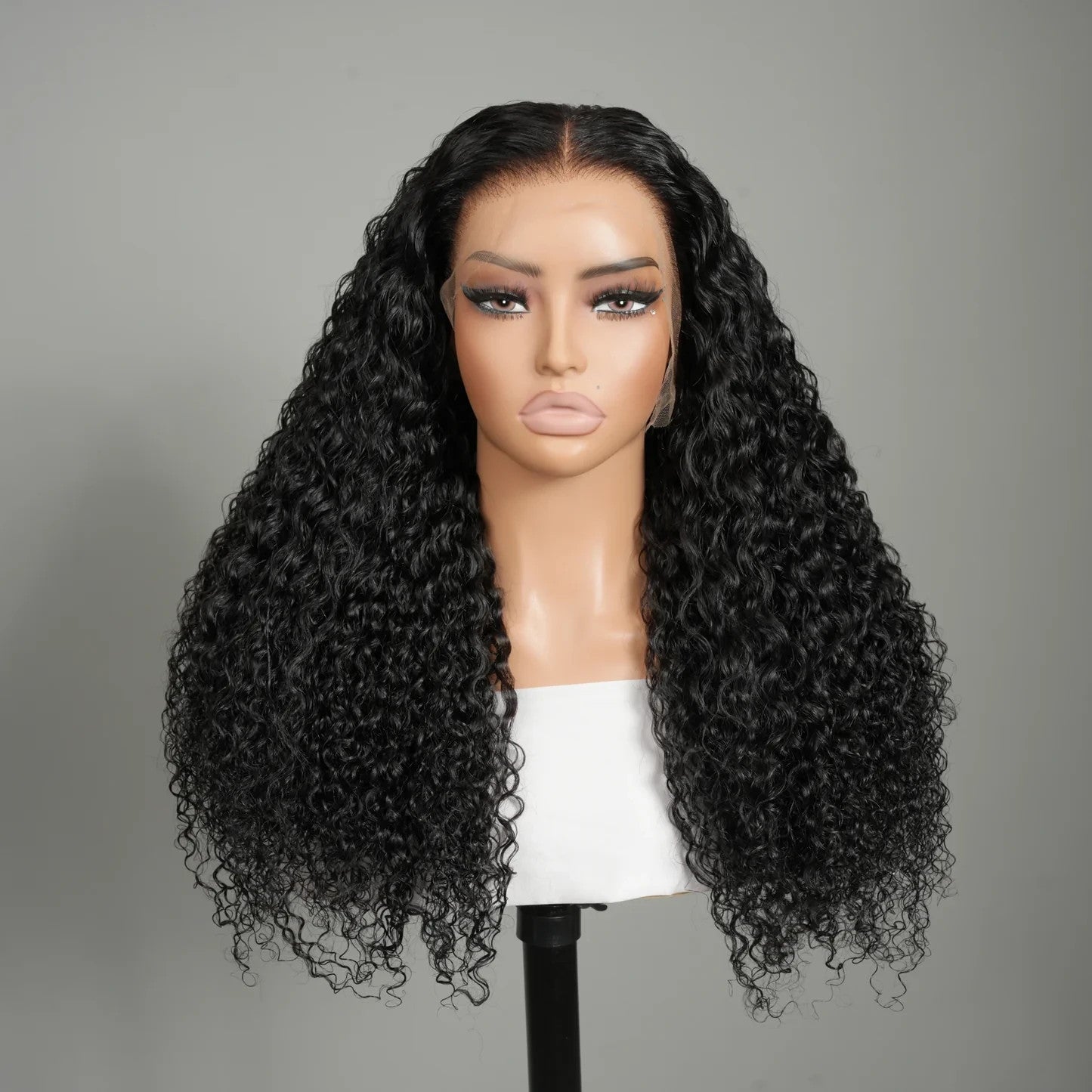 Long Curly Wigs Invisible Transparent Lace Front 13x4 And HD Lace Frontal Wig