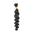Loose Deep Wave Human Hair Bulk 100% Unprocessed Hair Bulk Weave Soft No Weft