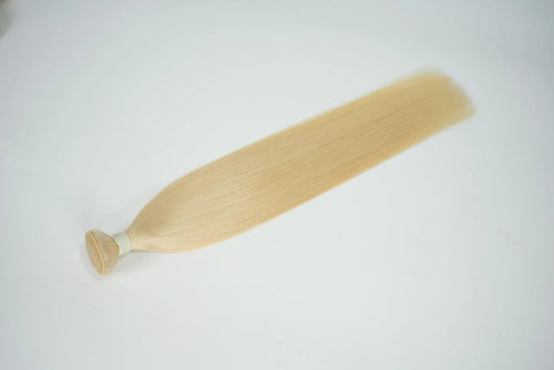 #613 Raw Hair Straight Bundle Weft Unprocessed 100% Human Hair Thick & Soft