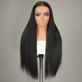 9A Straight Wigs 13×4 HD Lace Wig/13×6 HD Lace Wig Natural Black Human Hair