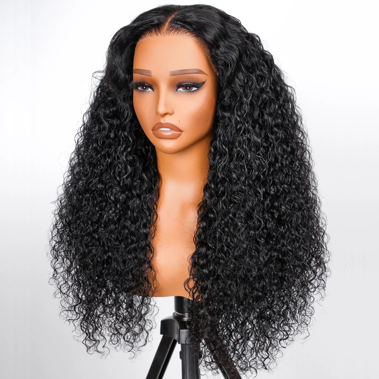 9A Virgin Hair Curly Wigs 8×6 Transparent Lace Wig 8×6 HD Lace Closure Wig