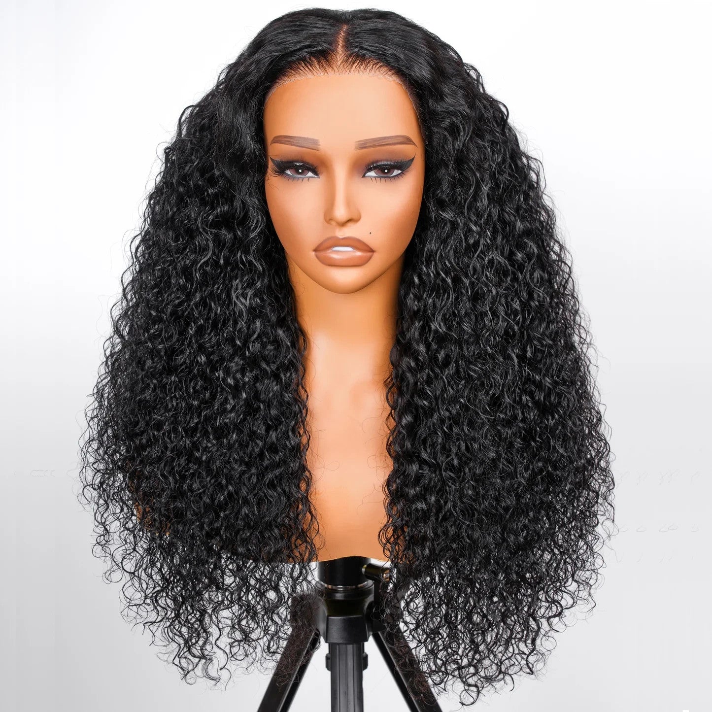 9A Virgin Hair Curly 7x4 Lace Closure Wigs HD Lace Wigs And Transparent Lace Wig