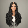 9A Virgin Hair U Part Wig Glueless V Part Wig Body Wave Wigs