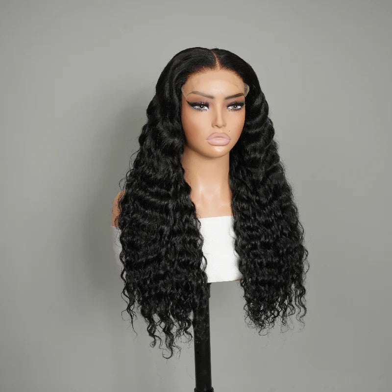 9A Loose Deep Wigs Human Hair Wigs 5×5HD / 5×5 Closure Wig Black Human Hair