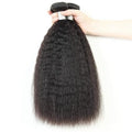 12A Kinky Straight 100% Human Hair Weave Bundles Thick & Soft High Quality