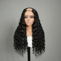 9A Virgin Hair U Part Wig Glueless V Part Wig Loose Deep Wave Wigs