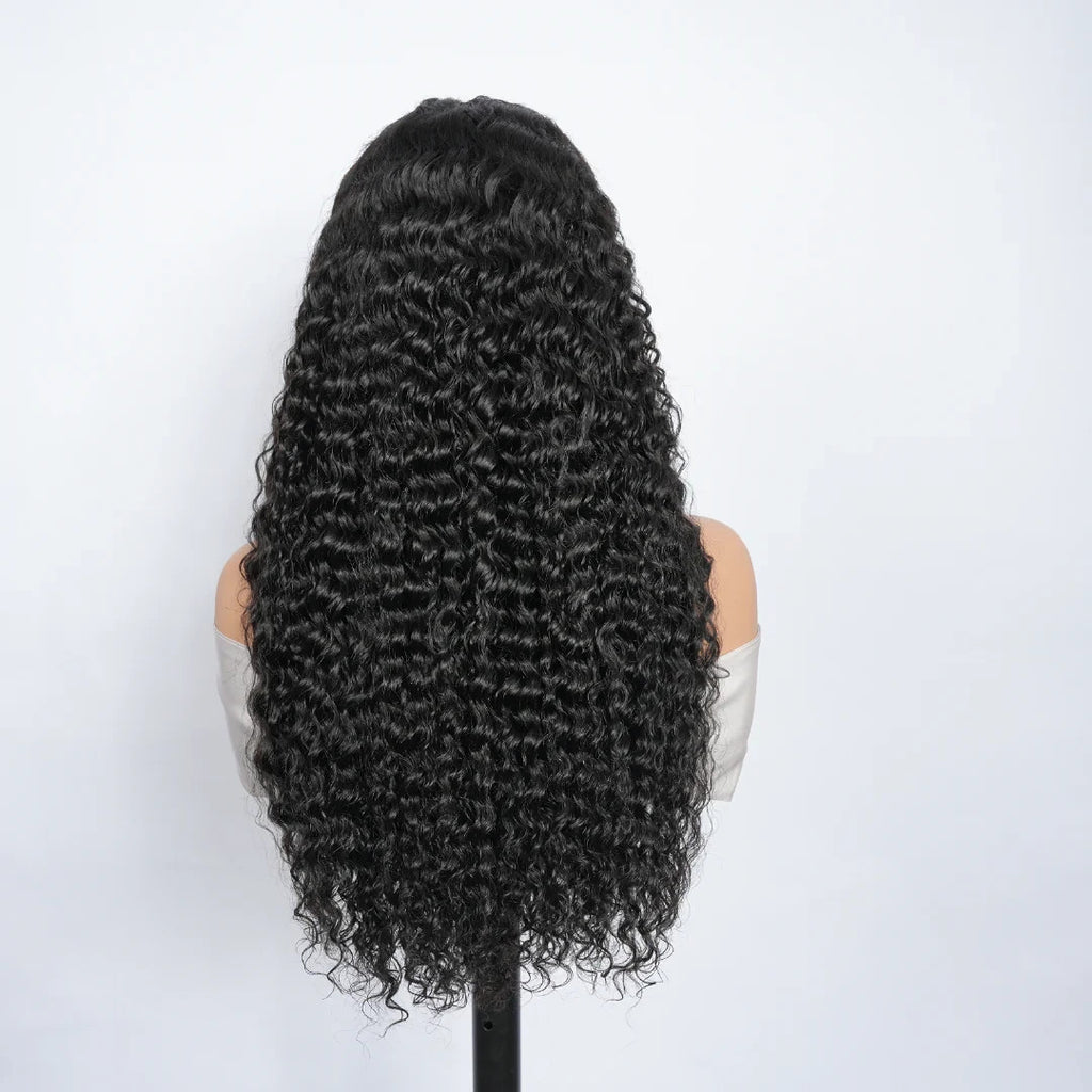 9A Deep Wave Wigs Lace Frontal Human Hair Wigs 13x4 and 13x6 Transparent Lace