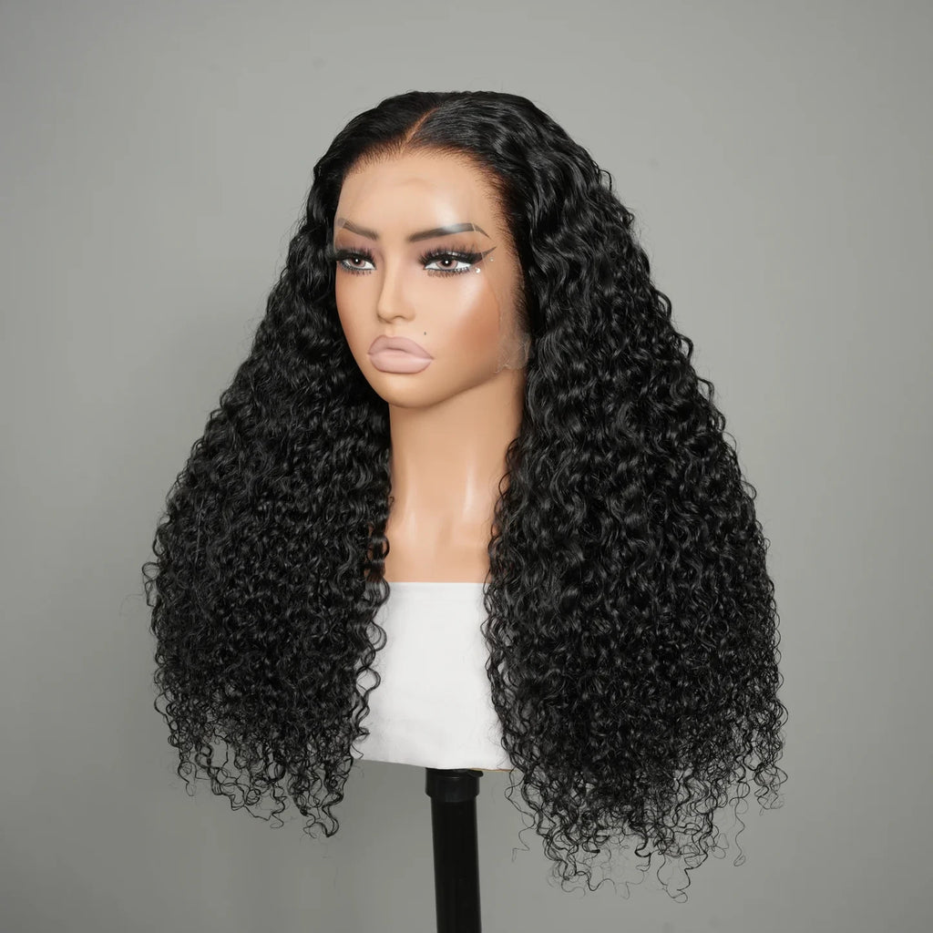 Long Curly Wigs Invisible Transparent Lace Front 13x4 And HD Lace Frontal Wig