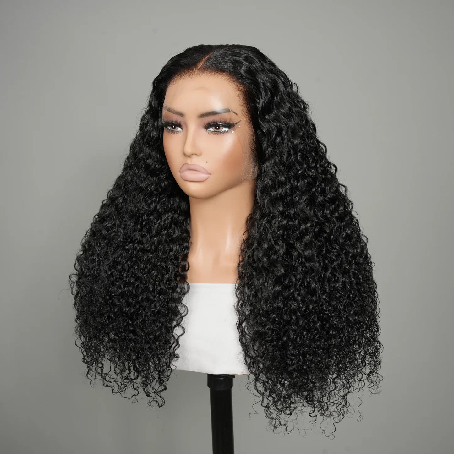 Long Curly Wigs Invisible Transparent Lace Front 13x4 And HD Lace Frontal Wig