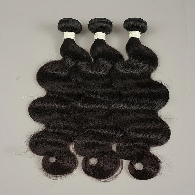 Body Wave Raw Hair Bundles Weft Weave 100% Human Hair Unprocessed Hair Extension
