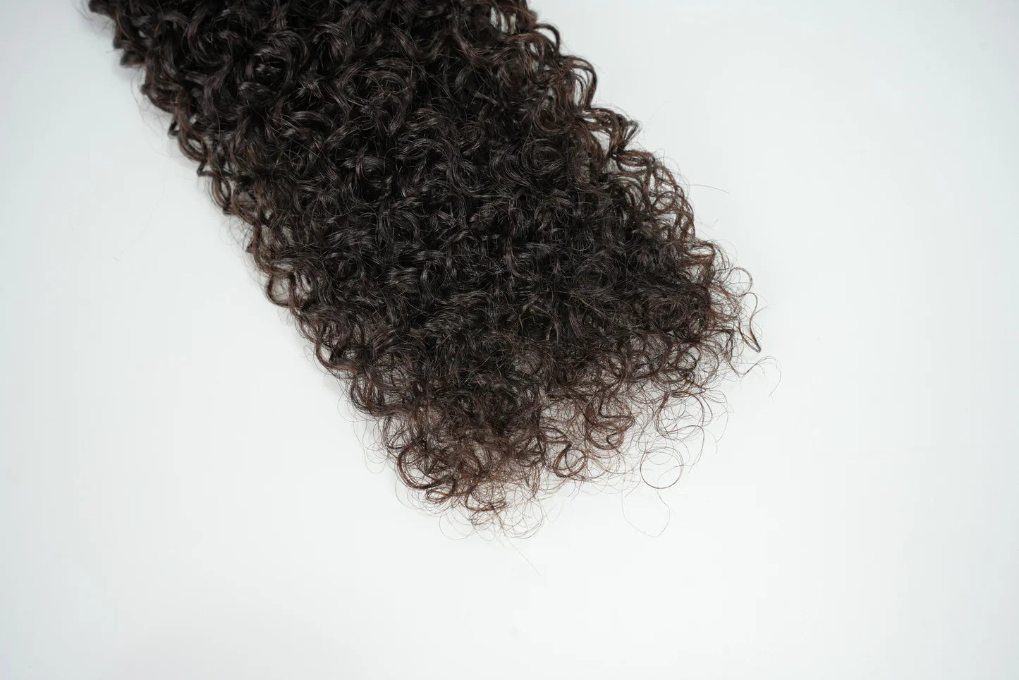 Curly Hair Bundle Weft Raw Hair Can Bleach To #613 100% Unprocessed Human Hair