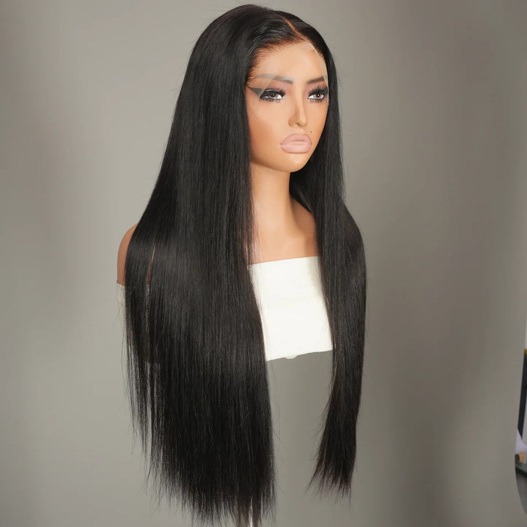9A Straight Wigs 13×4Transparent Lace Wig / 13×6 Transparent Lace Wig Human Hair