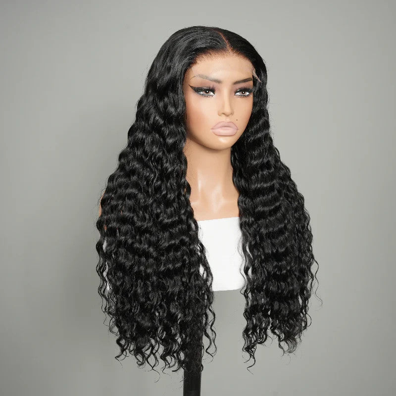 9A Loose Deep Wigs Human Hair Wigs 5×5HD / 5×5 Closure Wig Black Human Hair
