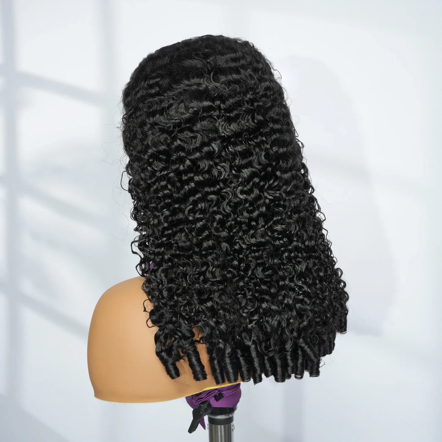 Burmese Curly Wigs 5x5 HD Lace Closure Human Hair Wigs And Transparent Lace Wig