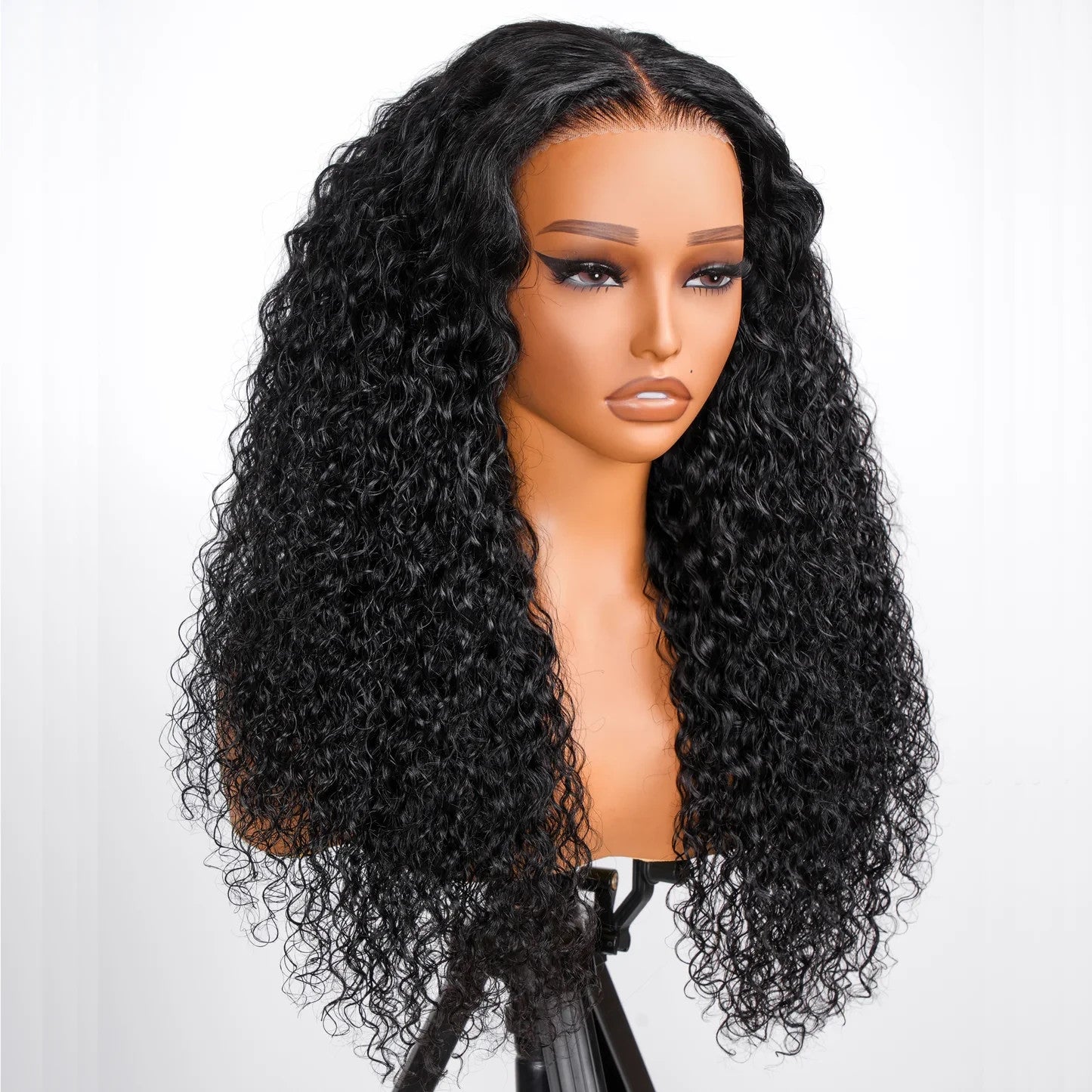 9A Virgin Hair Curly Wigs 8×6 Transparent Lace Wig 8×6 HD Lace Closure Wig