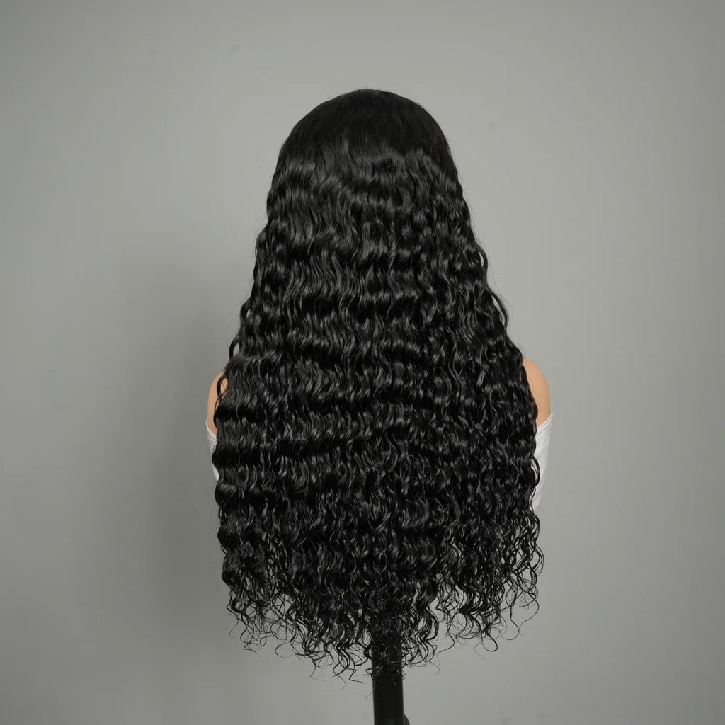 9A Virgin Hair U Part Wig Glueless V Part Wig Loose Deep Wave Wigs