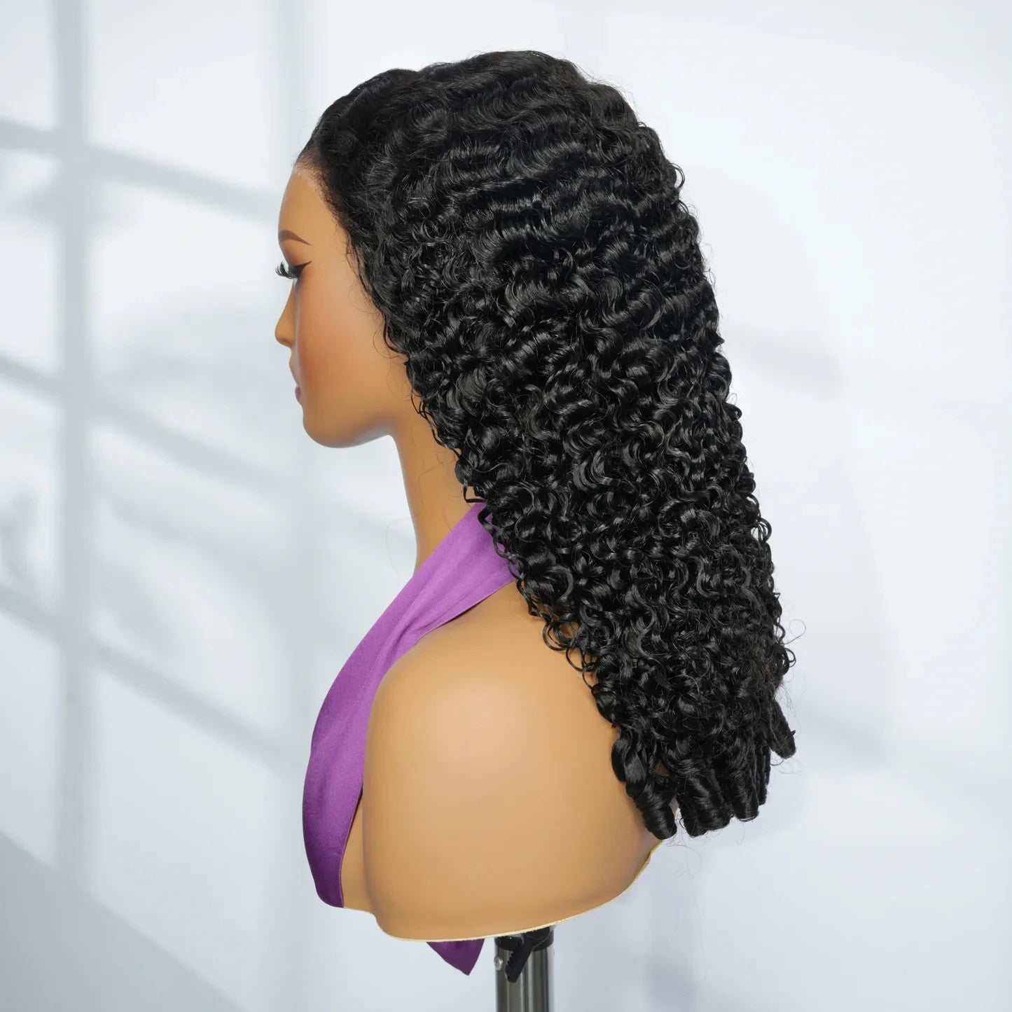 Burmese Curly Wigs 5x5 HD Lace Closure Human Hair Wigs And Transparent Lace Wig