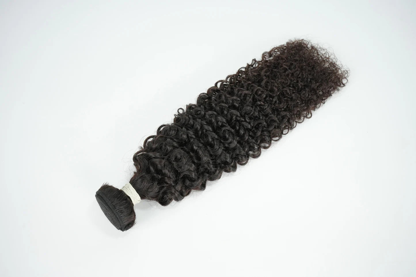 Curly Hair Bundle Weft Raw Hair Can Bleach To #613 100% Unprocessed Human Hair