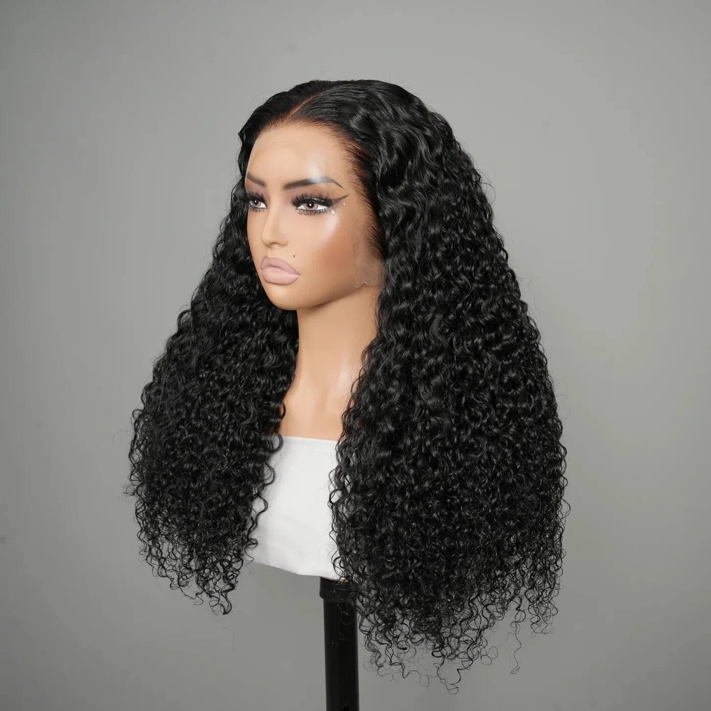 Long Curly Wigs Invisible Transparent Lace Front 13x4 And HD Lace Frontal Wig