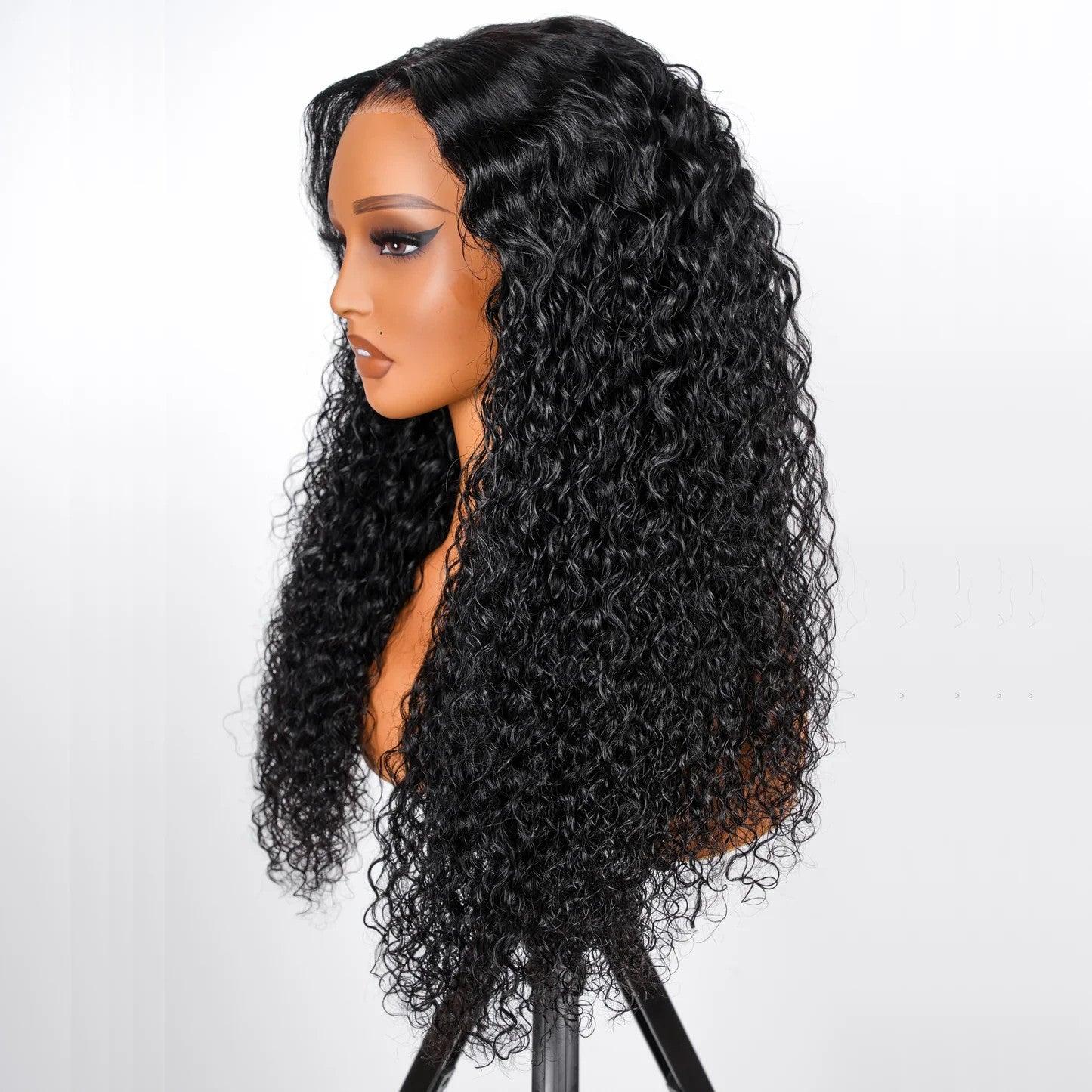 9A Virgin Hair Curly 5x5 Lace Closure 100% Human Hair HD lace Glueless Wigs