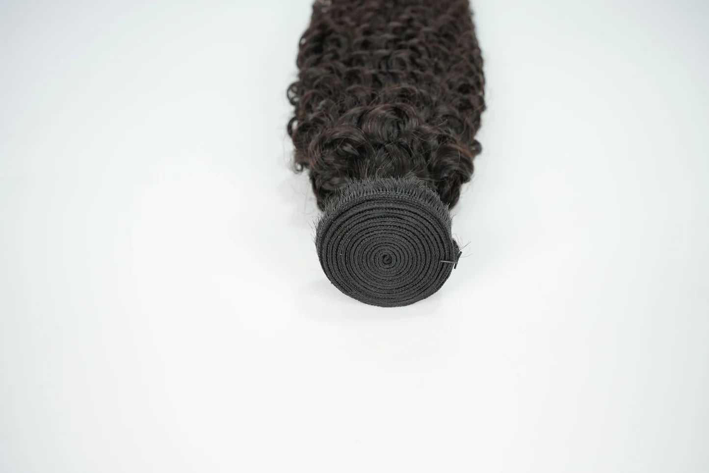 Curly Hair Bundle Weft Raw Hair Can Bleach To #613 100% Unprocessed Human Hair