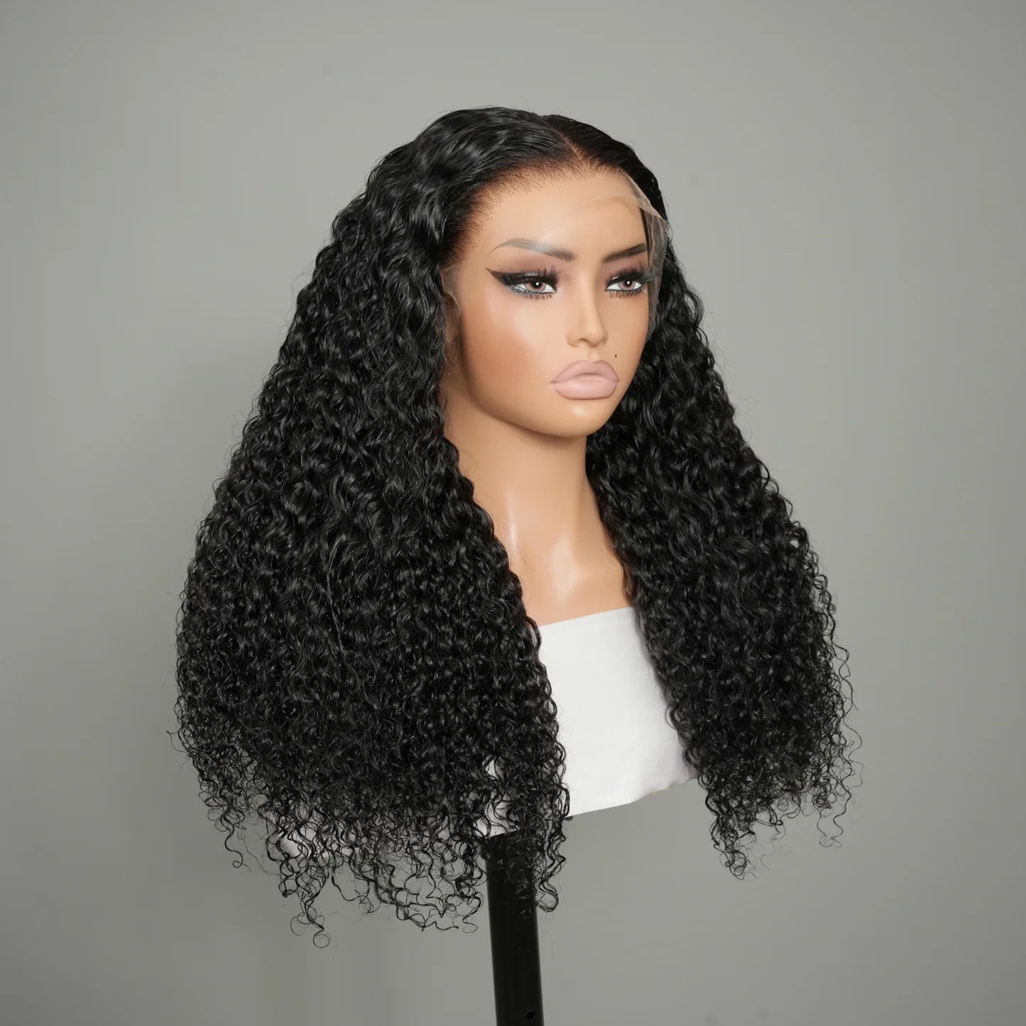 Long Curly Wigs Invisible Transparent Lace Front 13x4 And HD Lace Frontal Wig