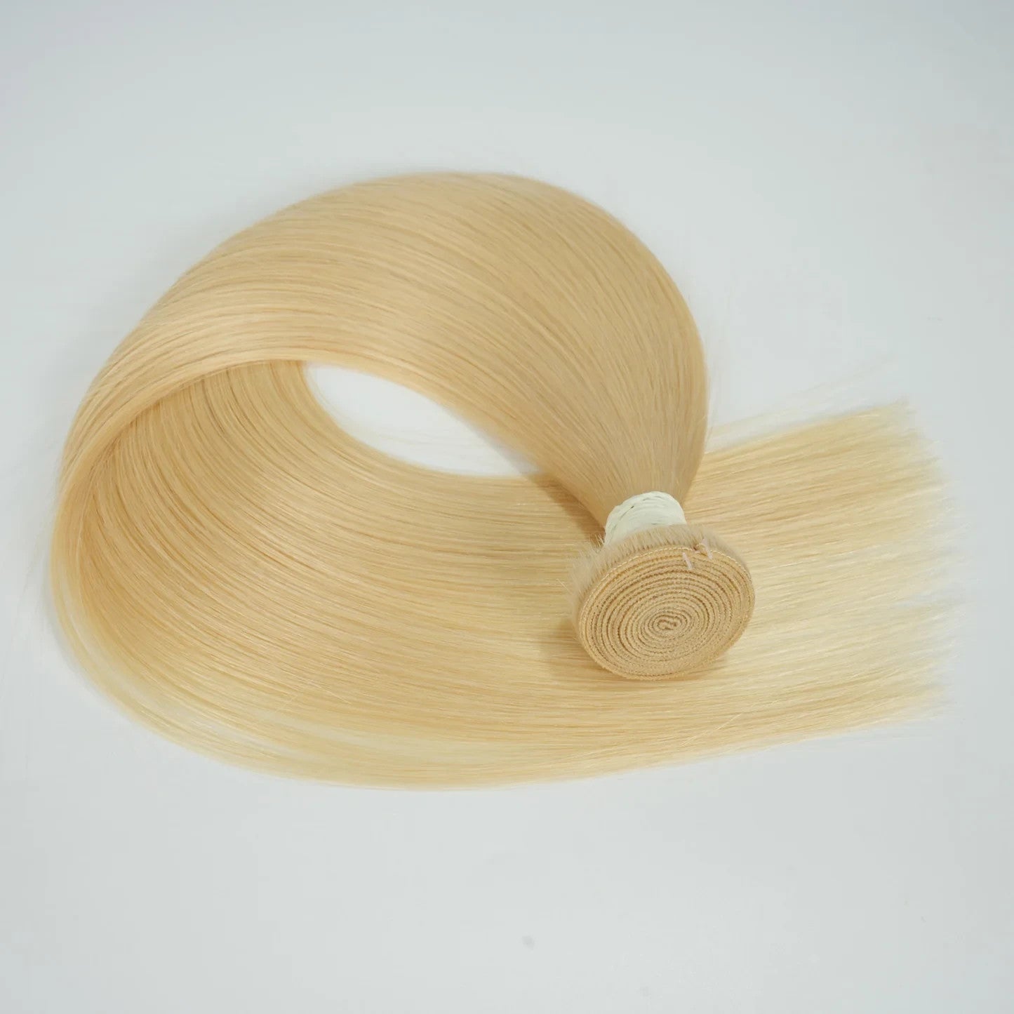 #613 Raw Hair Straight Bundle Weft Unprocessed 100% Human Hair Thick & Soft